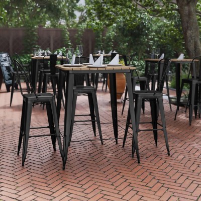 Комплект барный: стол, 2 стула UrbanBar - купить в Нижнем Чегеме